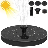 1613cm solar powered fountain pump garden pool pond submersible floating solar panel water fountain for outdoor decoration