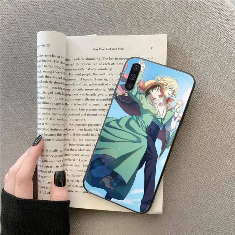 

Hayao Miyazaki moving castle Phone Case For Samsung Galaxy M10 20 30 A 40 50 70 71 6S A2 A6 A9 2018 J7 CORE PLUS STAR S10 5G C8