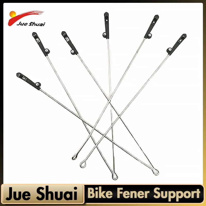 

Bike Fender Support 20'' 24'' 26" 700C 28" Mountain Bike Mudguard Support Front and Rear Wheel Fender Support Bicycle Accessoies