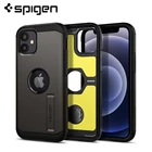 Spigen жесткий армированный чехол для iPhone 12 Mini (5,4 дюйма)-сверхпрочные чехлы с защитой от падения и подставкой