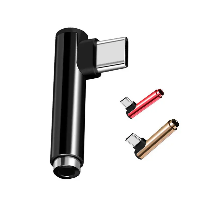 

USB 3.1 Type C Male to 3.5MM Aux Female Headset Jack Adapter Converter Plug