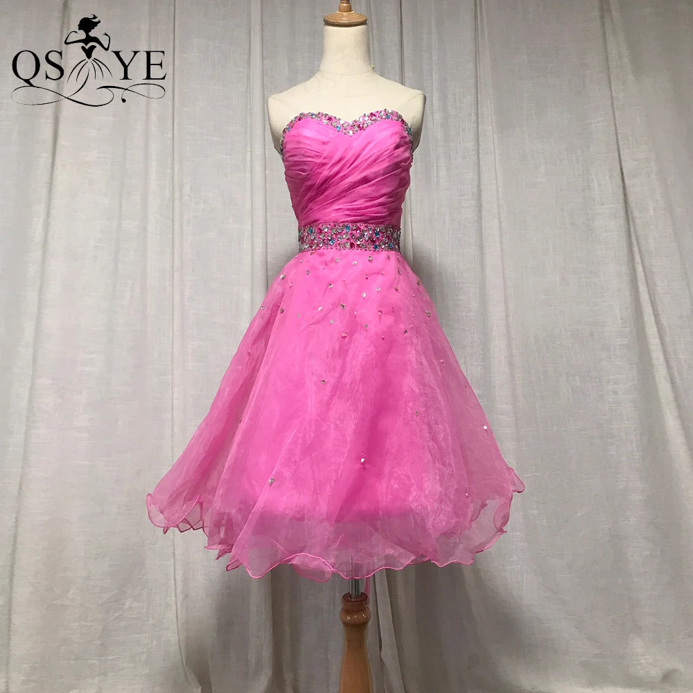 Fuschia Короткое женское коктейльное платье трапециевидной формы для принцессы