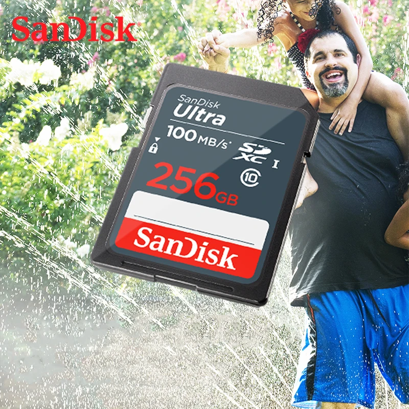 - SanDisk sd- 256G 128 , 64 , 32  Class10 -  SDHC/SDXC    80 /. sd- 64