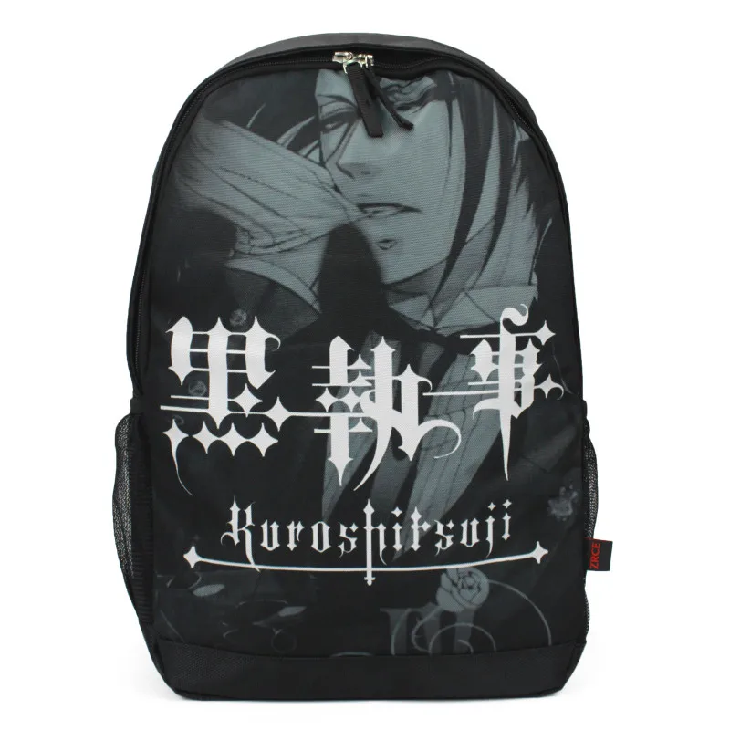 Аниме Черный дворецкий мультфильм Kuroshitsuji школьный ранец сумка на плечо для