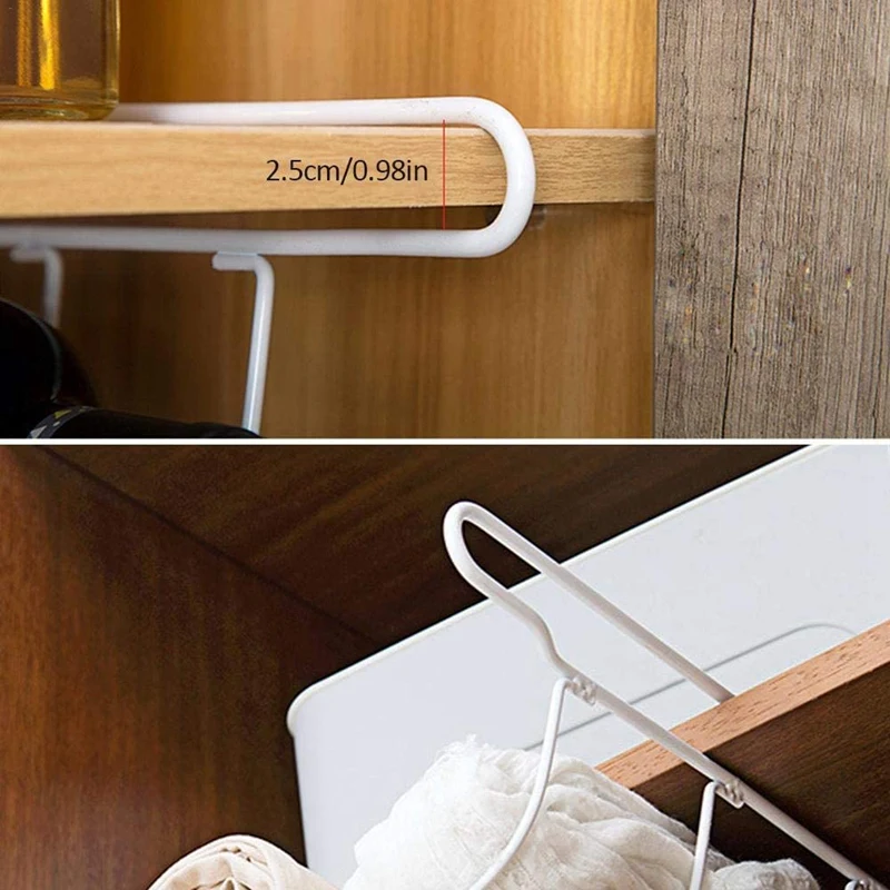 

Best 2Pcs Refrigerator Kitchen Rack Shelf Can Beer Wine Bottle Holder Rack Organizer Kitchen Storage Fridge Organizer Shelves