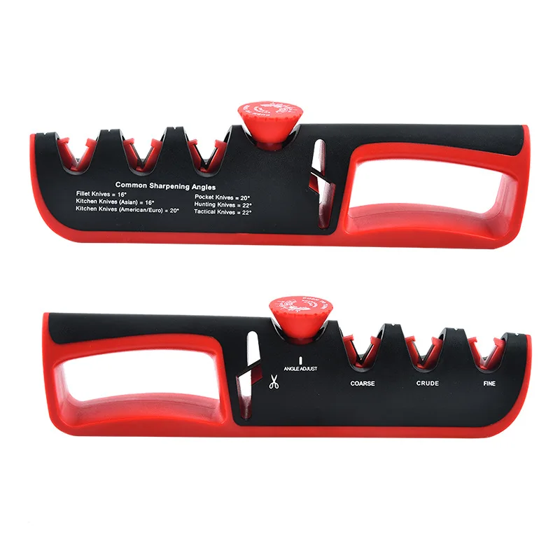 

5 In 1 Knife Sharpener Kitchen Knives Grinder Scissor Sharpening Tungsten Diamond Ceramic Angle Adjustable Sharpener Accessories