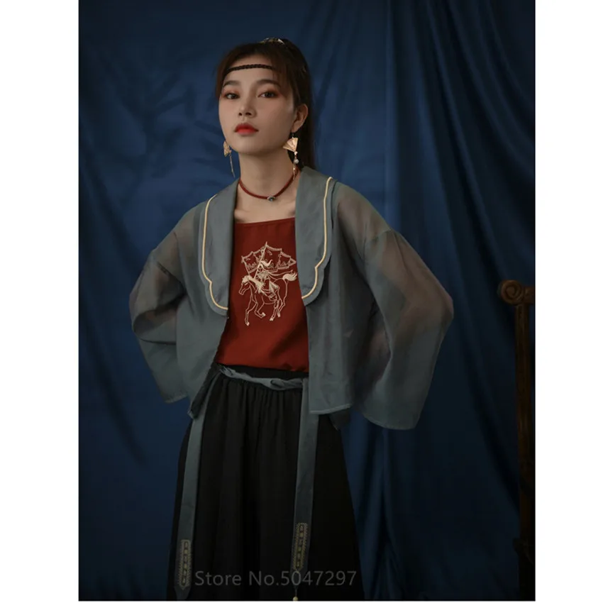 Модное винтажное женское летнее платье-кимоно в японском стиле ретро хаори