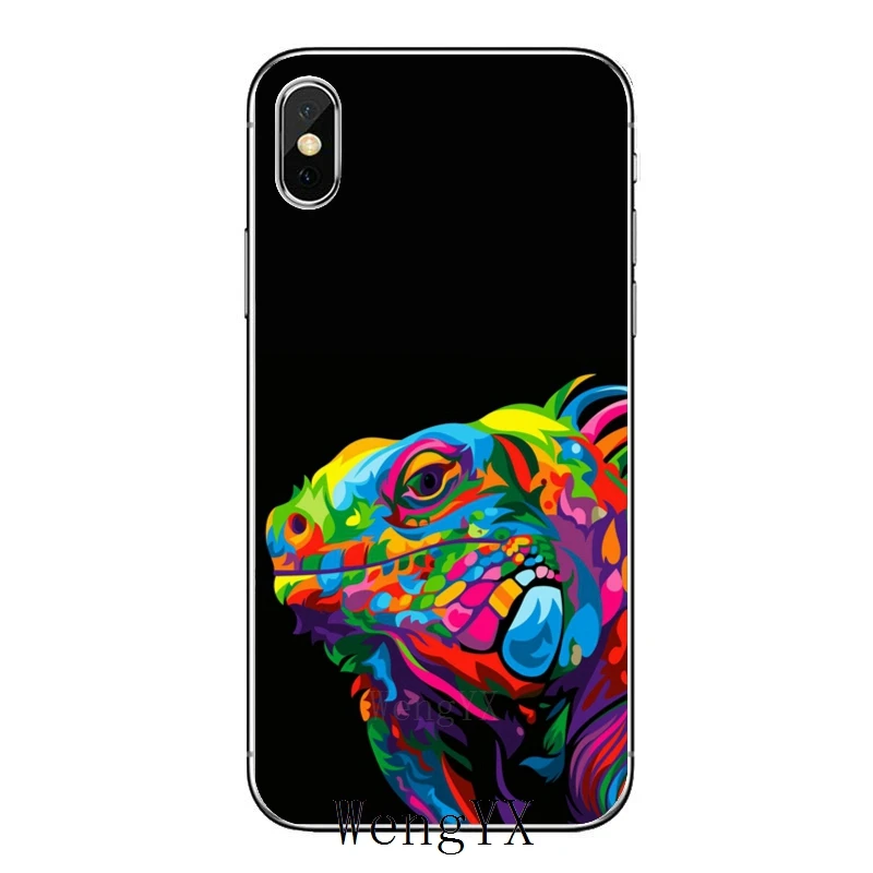 Gecko Ящерица аксессуары чехол для телефона iPhone 12 11 Pro Max Мини XS XR X 8 7 Plus 6 6S 5 5S SE 2020 -
