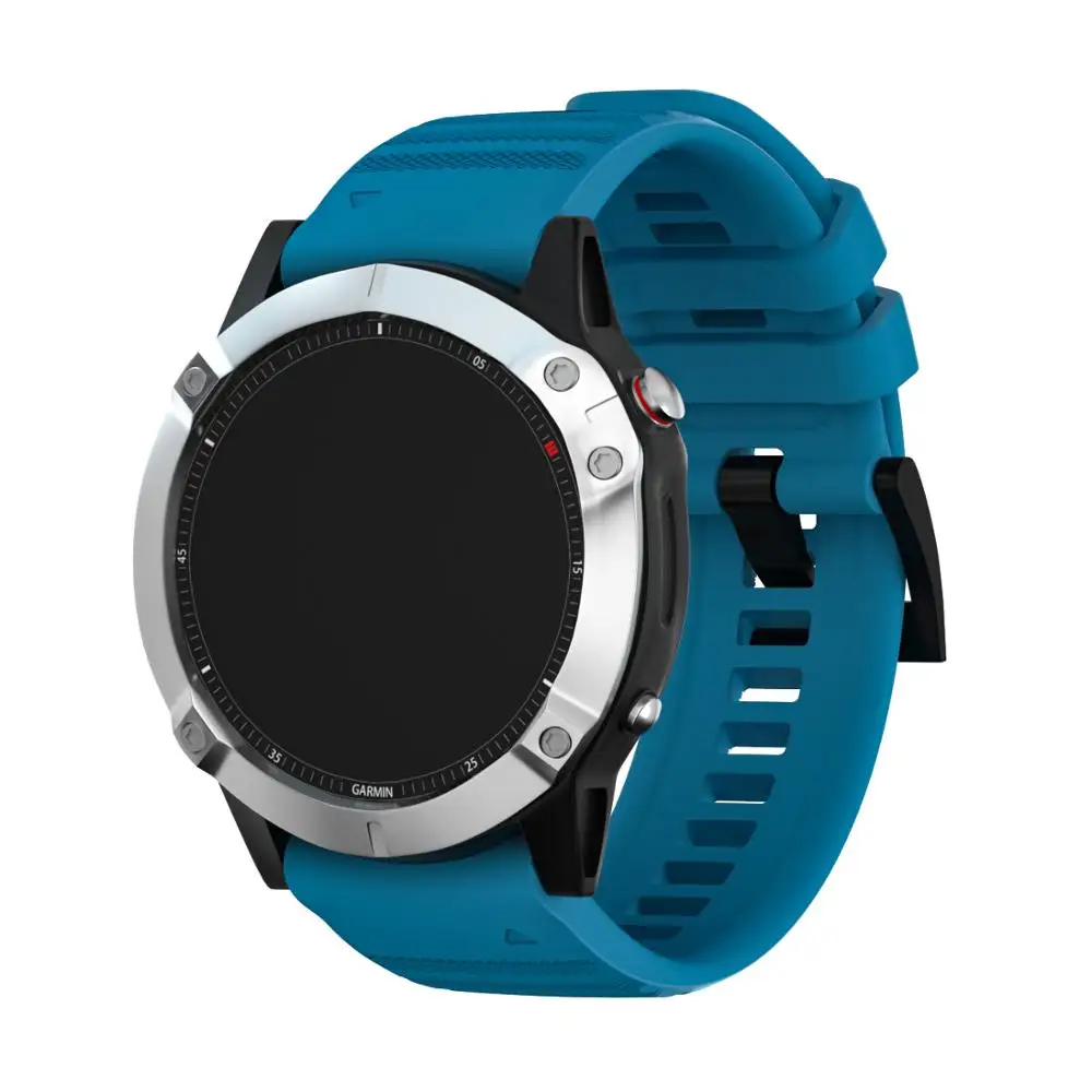 22mm Watchband Strap for Garmin Fenix7 6 /5/Fenix6 Pro/Forerunner 935 945 SmartWatch Quick Release Silicone Easy fit Wrist | Наручные