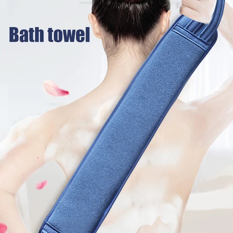 

2021 Body Wash Scrub Sponges Strap Dual Side Back Exfoliating Shower Scrubber Sponge Belt FRE-Drop