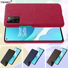 Чехол для OnePlus 8T 1 + 8 7T 7 Pro 6T 6 5T Nord, Роскошный чехол с тканевой текстурой для OnePlus Nord 8T 7 8 Pro 6 5, чехол