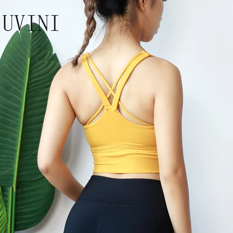 Женский спортивный топ с эффектом пуш-ап и Y-образной спинкой | Спорт развлечения