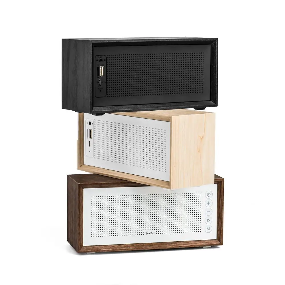 OneDer V2 подставка для стереодинамика TF карта/USB привод/AUX/FM Amazon Бестселлер |
