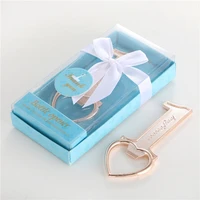 20 pcs first communion party giveaways 1th design gold bottle opener in pink blue gift box baby girl shower favors