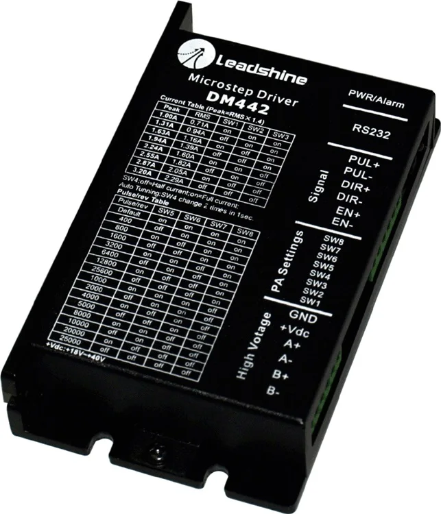Двухфазный шаговый драйвер DM442 Leadshine для цифрового шагового двигателя