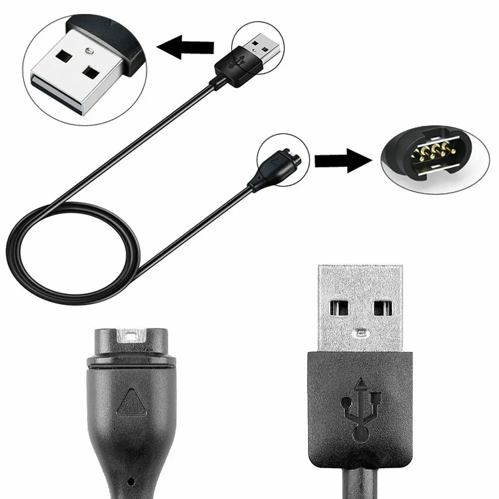 USB Fast Charging Cable Charger For Garmin Fenix 5 5S 5X Plus Forerunner Charge for Vivoactive 3 Vivosport 1m | Мобильные телефоны