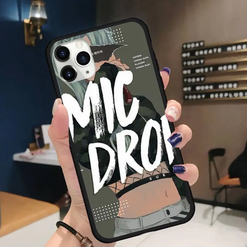 

pepakomi cool idol Phone Case for iPhone 11 12 pro XS MAX 8 7 6 6S Plus X 5S SE 2020 XR Soft silicone Shell Cover