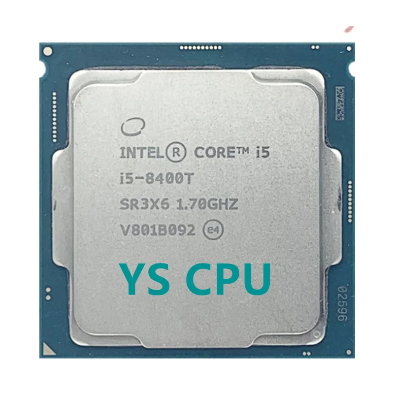 

Процессор Intel Core i5-8400T i5 8400T 1,7 ГГц шестиядерный шестипоточный процессор 9 Мб 35 Вт LGA 1151