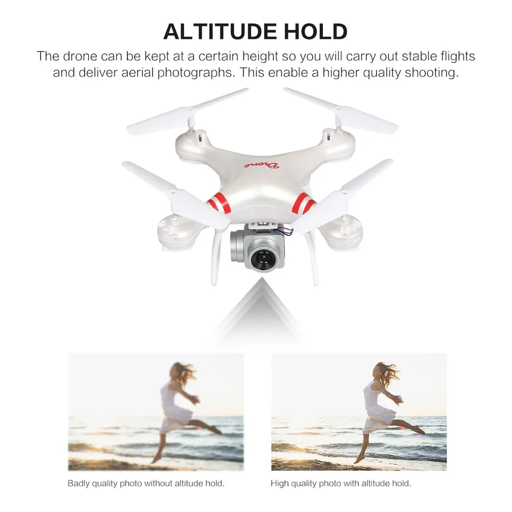 For LF608 RC Drone Wide Angle Selfie Professional Foldable Quadcopter with 0.3MP Camera &amp 2 Batteries KY601S HJ14 Drones |