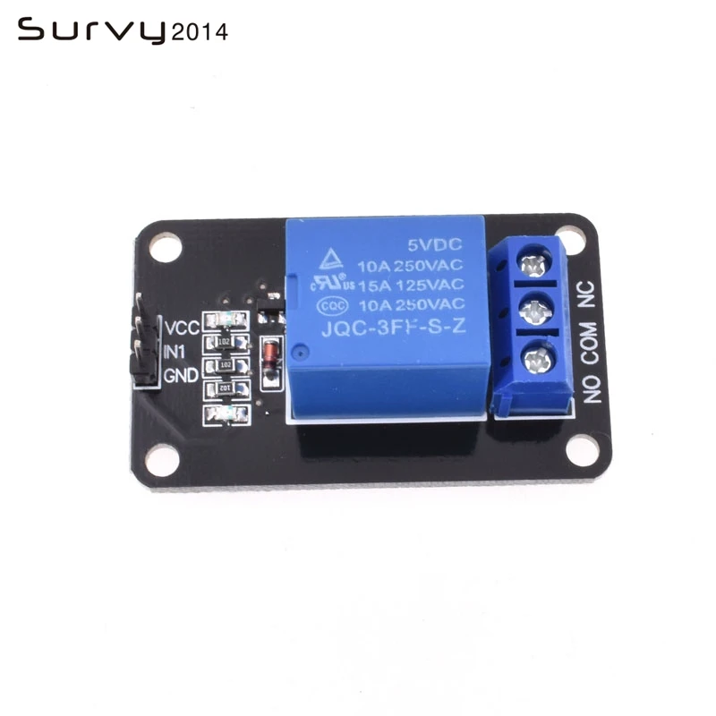 5 в 1 канальный релейный модуль щит AVR ARM PIC DSP SRD-05VDC-SL-C | Электронные компоненты и