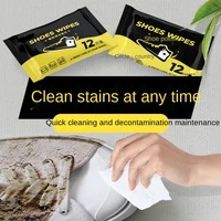 123080pcsbag disposable shoe wipes small white shoe artifact cleaning tools care shoes useful fast scrubbing quick clean wipe