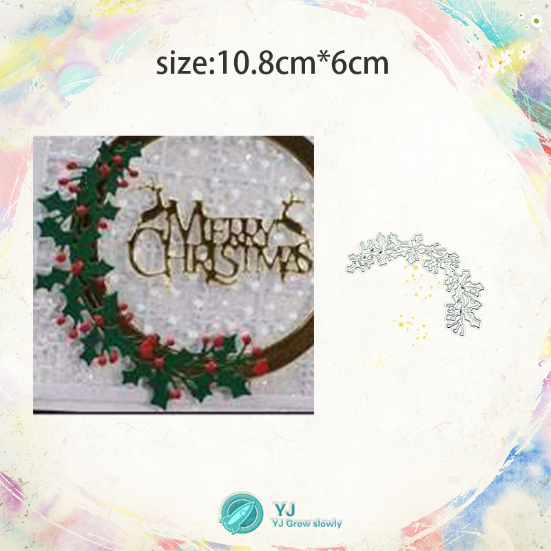 YJ2019 новая кружевная Рождественская декоративная поздравительная открытка
