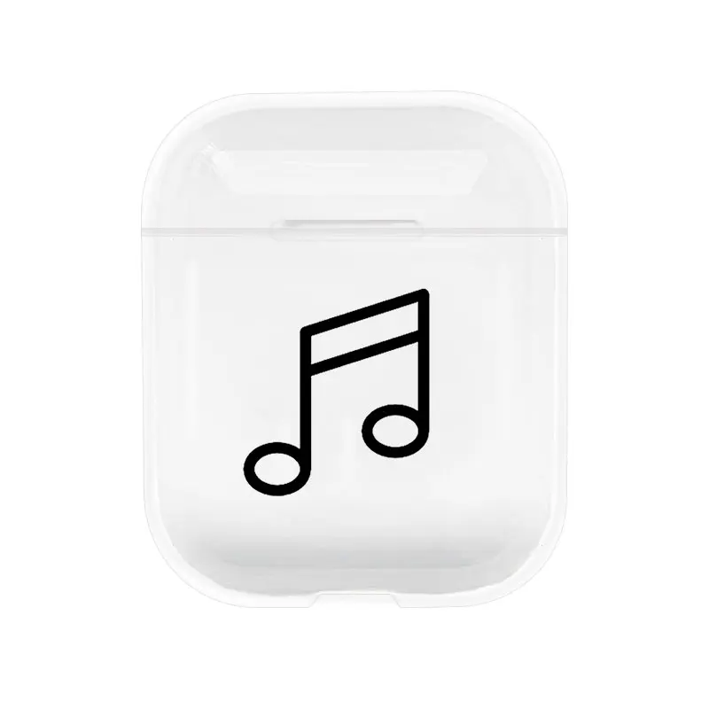 Милый чехол для Apple airpods чехол мультфильм путешествия слово mapпрозрачный Bluetooth наушники чехол для Airpods наушники мягкий чехол - Цвет: I200938
