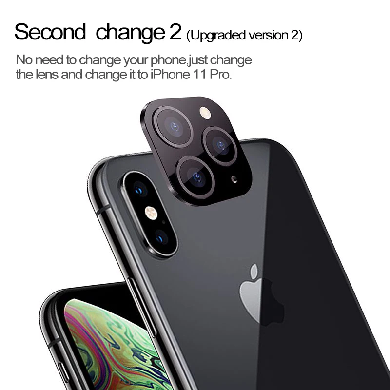 Для iPhone XR X 10 XS Max сменная наклейка на рассеиватель модифицированный 11