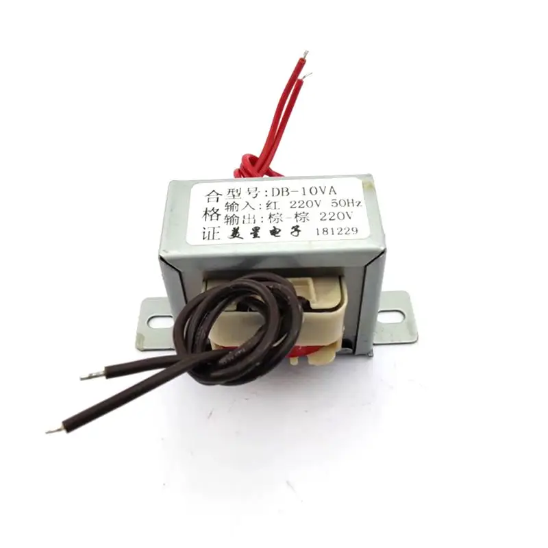 220 В изолирующий трансформатор 10 Вт EI48* 24 DB-10VA 220 В до 220 В 1:1 изоляционная защита от помех