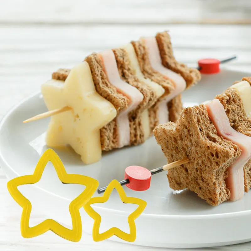 12 шт. набор сэндвич-резаков для детей форма в виде животного динозавра звезды