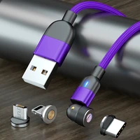 5 pin magnetic cables 3a fast charging cable 1m 2m usb cord for micro usb type c charger phone accessaries