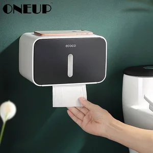 Настенный держатель для туалетной бумаги ONEUP, оригинальная фотобумажная коробка, водонепроницаемый портативный держатель для туалетного рулона