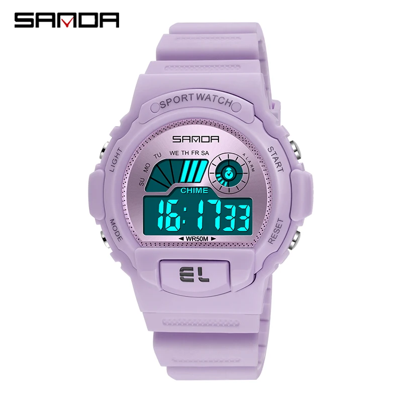 

SANDA brand student male and female electronic watch watch for women reloj mujer montre femme reloj