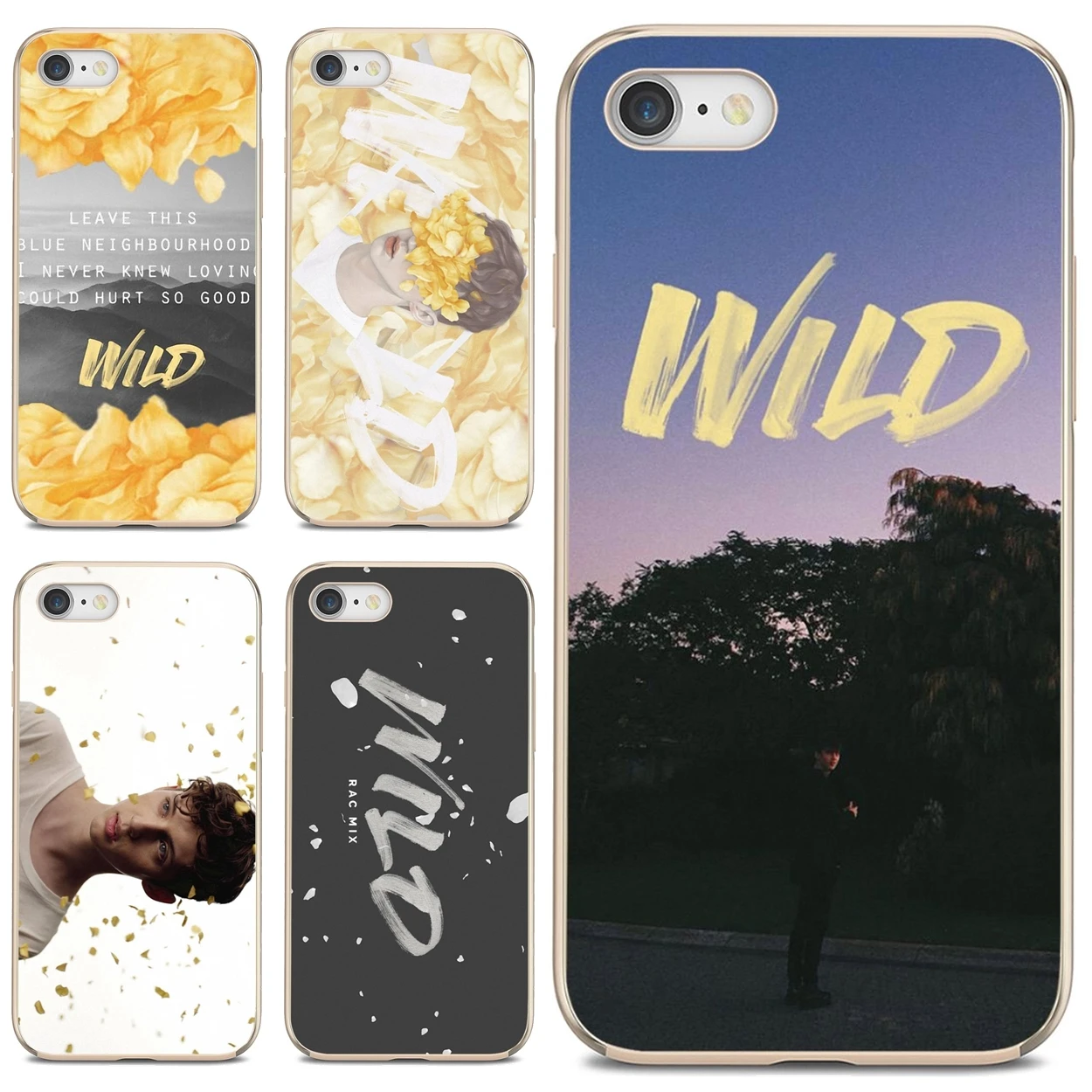 

For iPhone 10 11 12 13 Mini Pro 4S 5S SE 5C 6 6S 7 8 X XR XS Plus Max 2020 Soft TPU Case Troye Sivan trxye wild lyrics