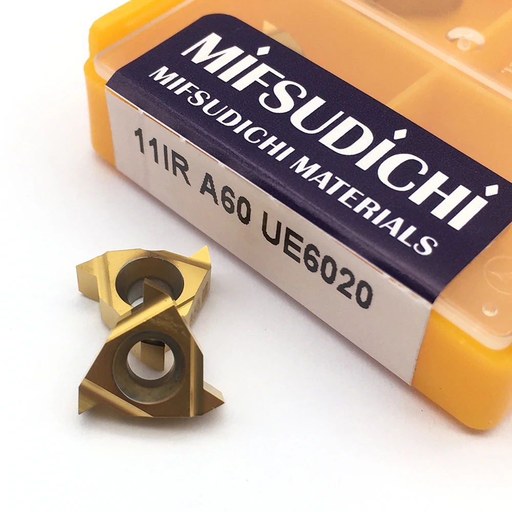 

11IR A60 UE6020 VF15TF Carbide Inserts High Quality Thread Turning Tool CNC Lathe Cutter Tools Threaded Blade