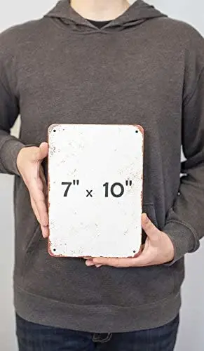 

Wall-Color 7 x 10 Metal Sign - How to Please a Woman and a Man - Vintage Look