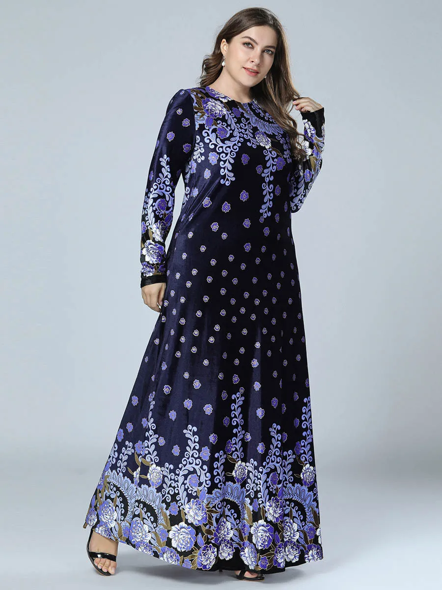 Платье кафтан с оборками Abaya плиссированное платье из Дубая в турецком и