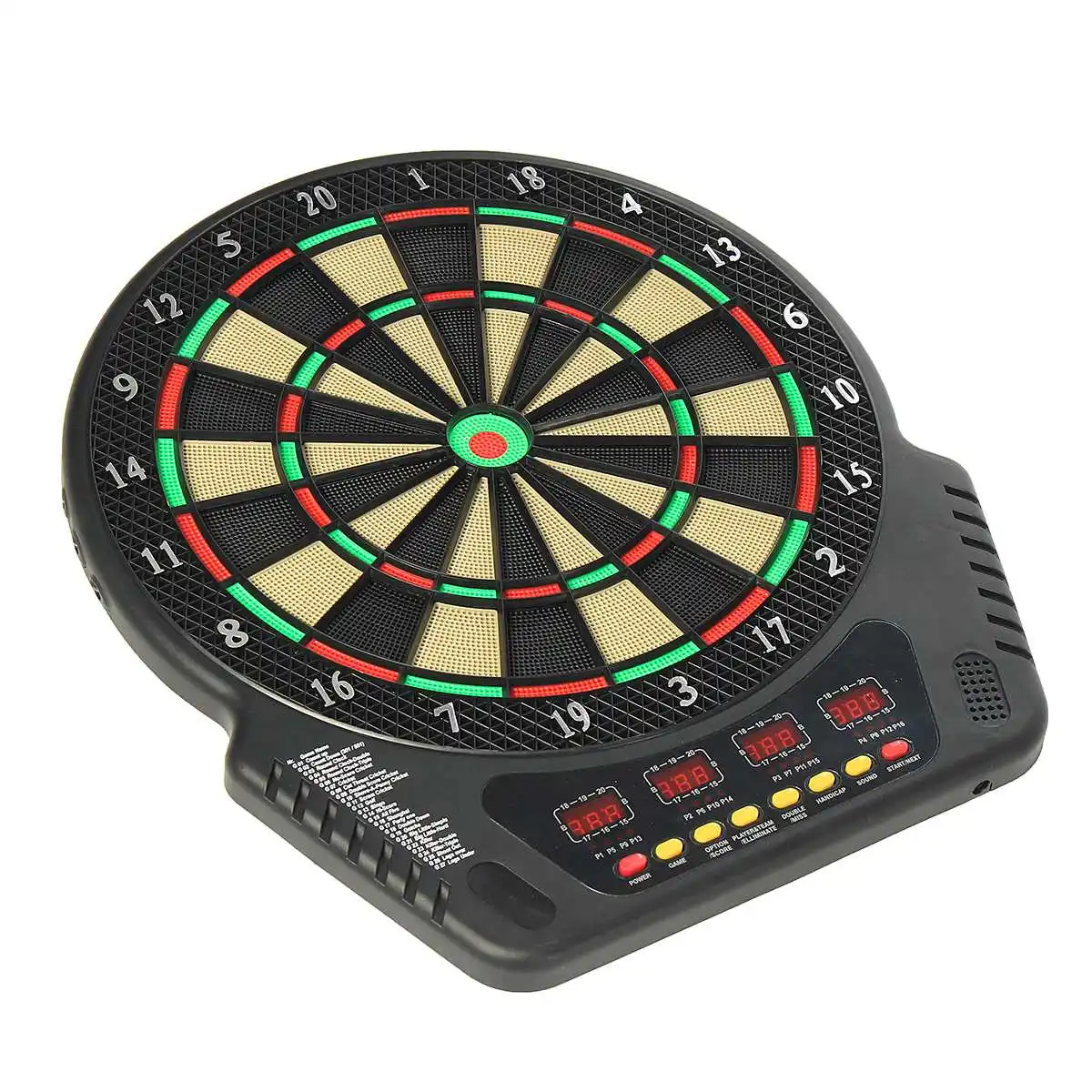 230 в 18 дюймов профессиональная электронная Дротика Bullseye 4 светодиодный дисплей методы игры с электронной дротика с пластиковой головкой