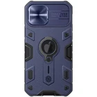 Защитный чехол для камеры для iphone 12ProMaxMini NILLKIN Camshield, армированный держатель с кольцом-подставкой, защитная крышка объектива с отверстием для логотипа