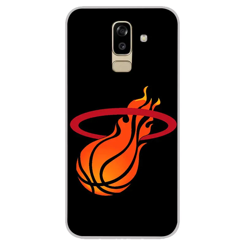 С надписью i love Баскетбол матовый Силиконовый чехол для Samsung Galaxy J3 J5 J7 A3 A5 A7 2016 2017