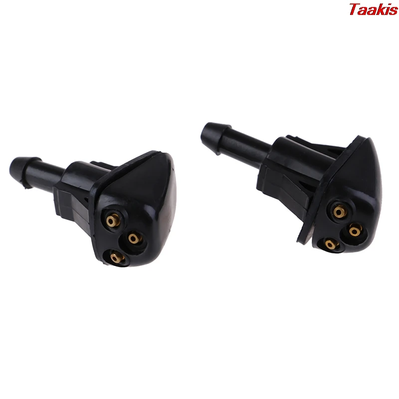 

High quality Windshield Wiper Washer Spray Nozzle Hot sale 2Pcs Plastic
