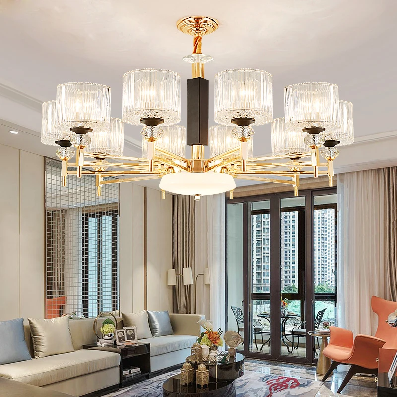 

Современные золото светодиодный подвесной светильник с жизни Украшения для обеденной Led подвесные люстры лампы Спальня подвесной светильн...