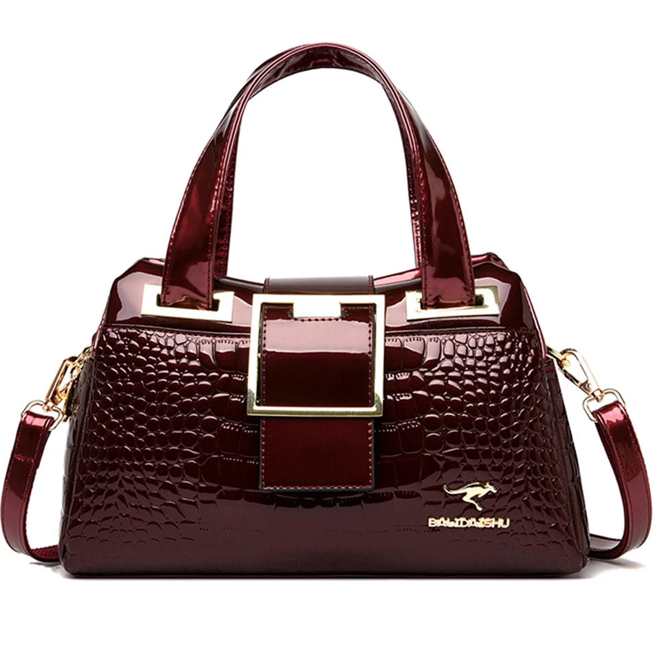 Дизайнерская Большая вместительная сумка-тоут роскошная кожаная сумка для мамы