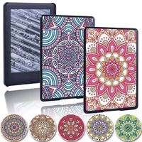 high quality plastic hard shell protective sleeve for amazon kindle 8th 10th paperwhite 1234 mandala series tablet case