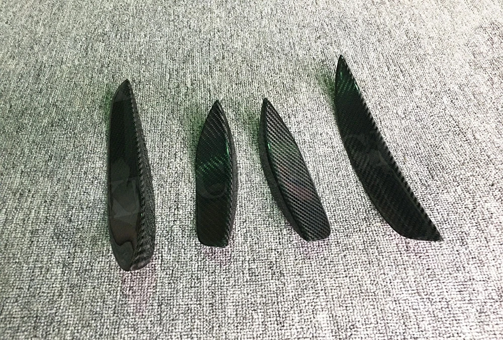 Разветвители передних губ из углеродного волокна для Mercedes Benz E Class W213 E63 AMG 2017-2019 |