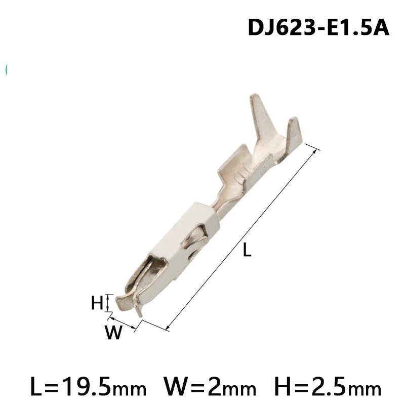 

100/200/500/1000 Pcs Crimp Terminal VW 1.5 Series Auto Electrical Female Wire Terminal 964261-2 For Automotive Connector