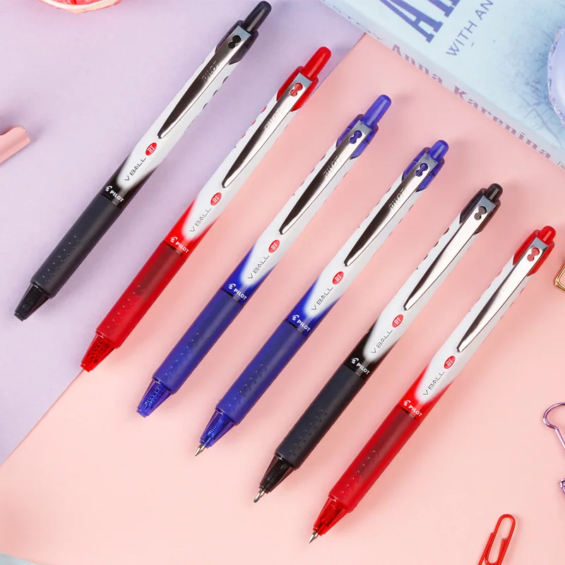 PILOT BLRT-VB5 V BALL 0 5 мм Bullet Penpiont Liquid-Ink Press Rollerball Φ офисные и студенческие принадлежности