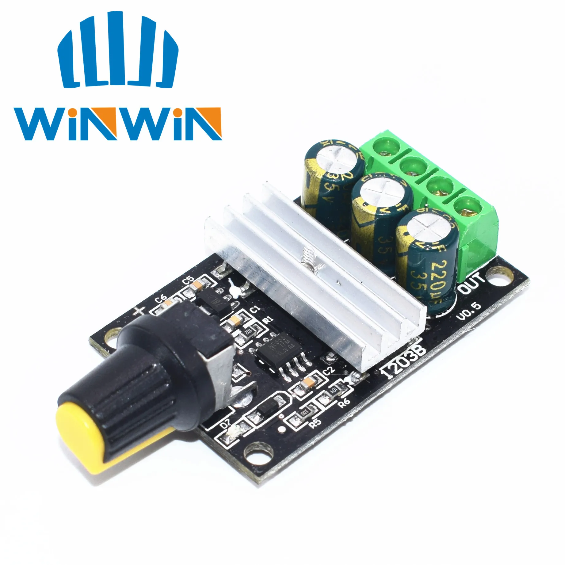 DC 6V-28V 3A PWM переключатель регулятора скорости двигателя | Электронные компоненты и