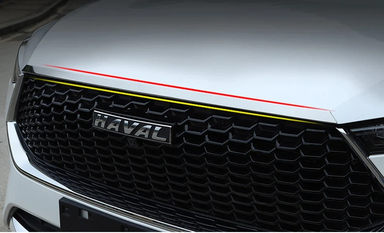 Lsrtw2017 для haval F7 f7x Автомобильная Накладка для коробки передач аксессуары для интерьера молдинги хром
