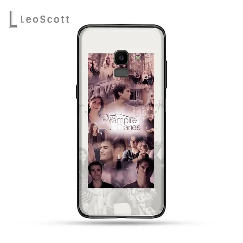 

The Vampire Diaries Stefan Damon Salvatore Phone Case For Samsung Galaxy J5 J6 J7 J8 2016 2017 2018 Prime Pro plus Neo duo